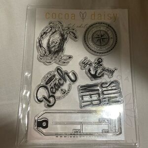 Cocoa Daisy Life is Good stamp